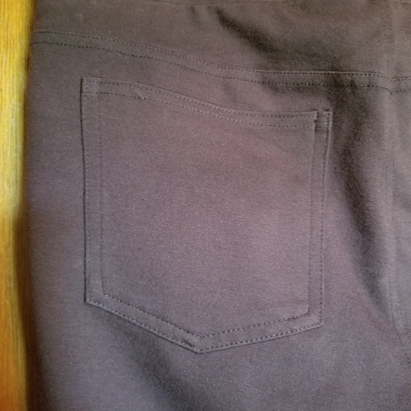 Michael Kors Brown Skinny Leggings Sz Small - Picture 3 of 9